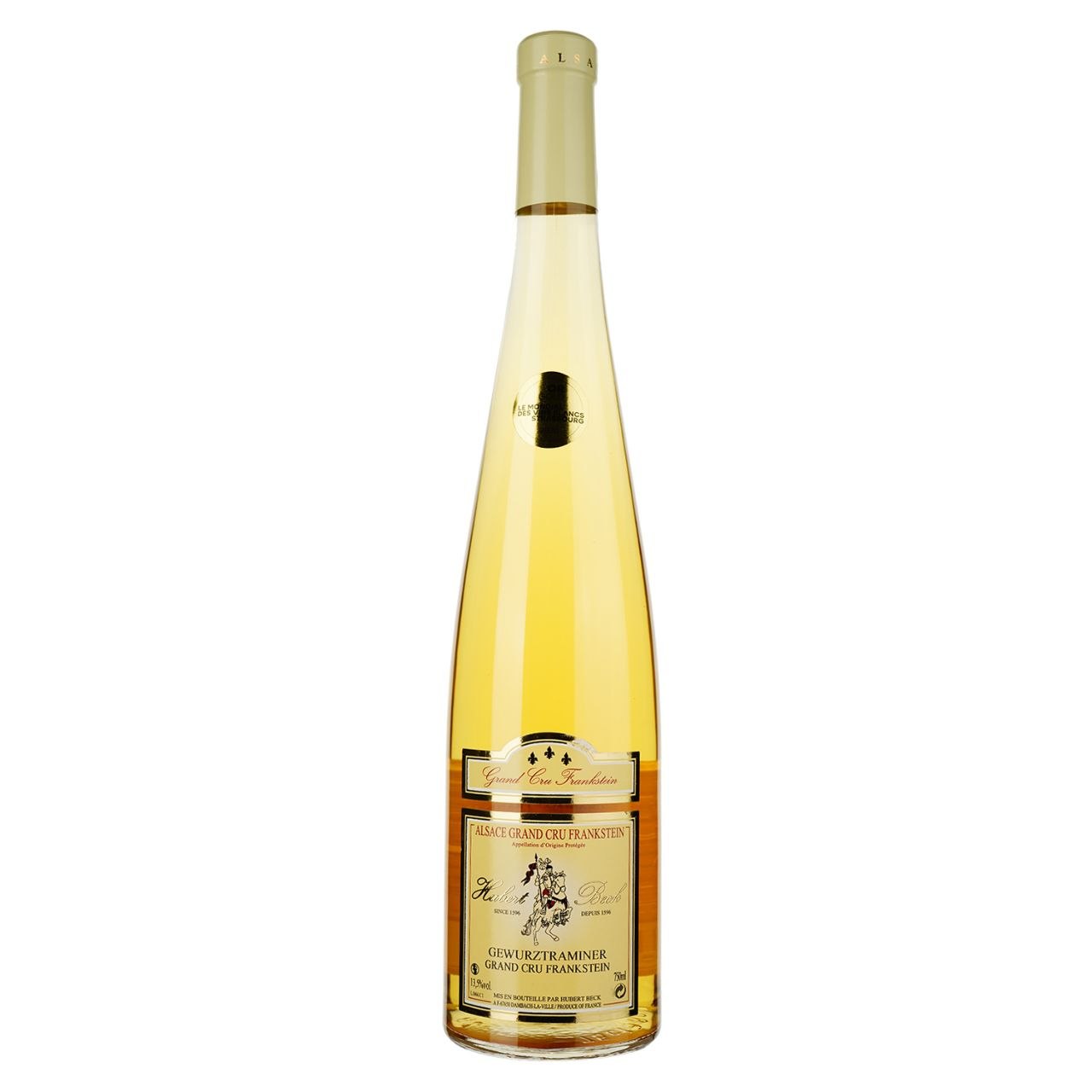 Hubert Beck Gewurztrminer Grand Cru Frankstein н/солодке біле 13.5% 150мл